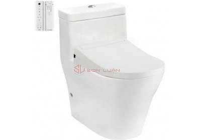 Bàn Cầu TOTO CW166RB/TCF34320GAA/T53P100VR Nắp Điện Tử Chữ D S5